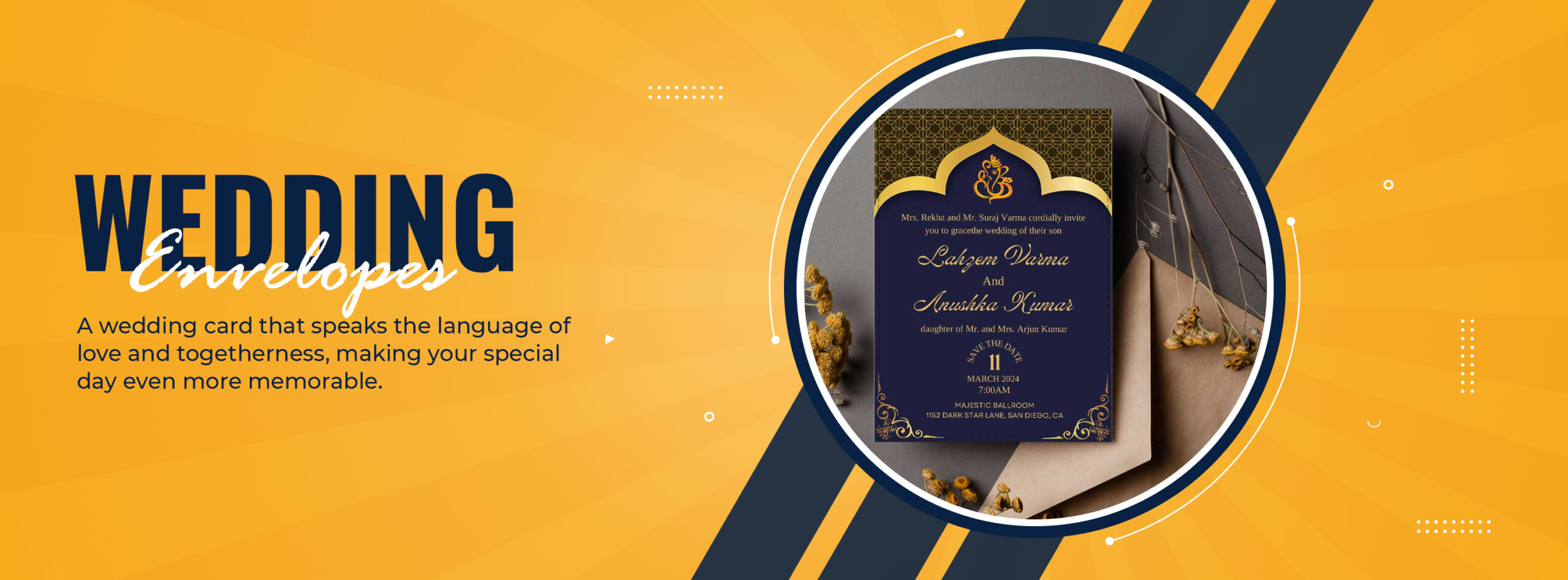Wedding Card Web Banner Design (1)